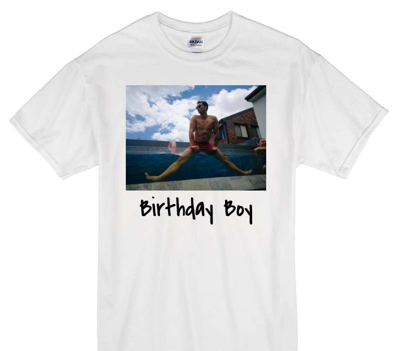 Custom Gildan 100% Cotton White T-Shirt