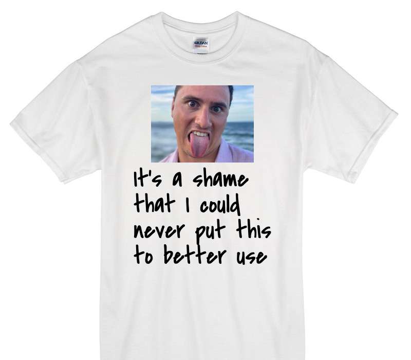 Custom Gildan 100% Cotton White T-Shirt