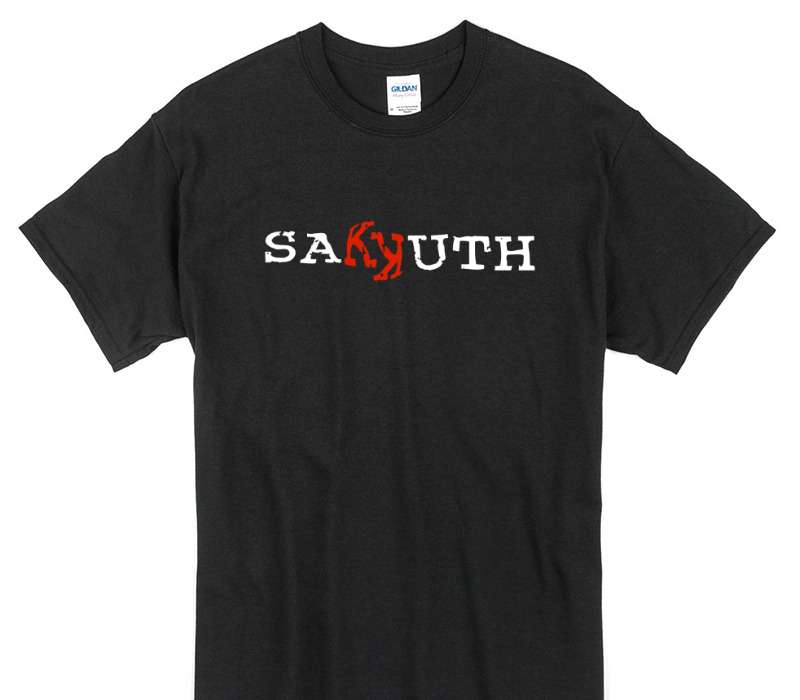 Custom Gildan 100% Cotton Black T-Shirt