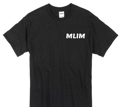 Custom Gildan 100% Cotton Black T-Shirt