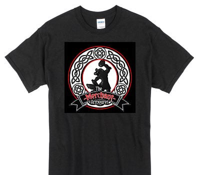 Custom Gildan 100% Cotton Black T-Shirt