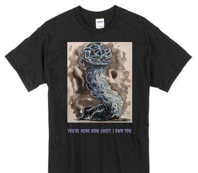 Custom Gildan 100% Cotton Black T-Shirt