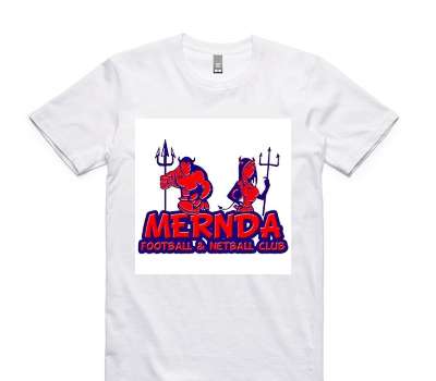 Custom AS Colour 100% Cotton White T-Shirt