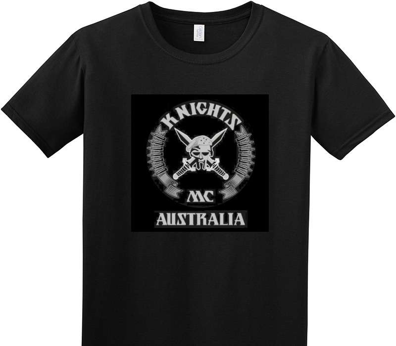 Custom Adult Soft Style 100% Cotton Black T-Shirt