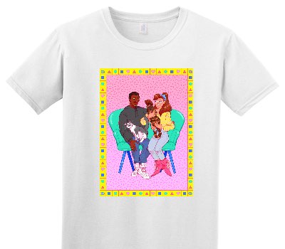 Custom Adult Soft Style 100% Cotton White T-Shirt
