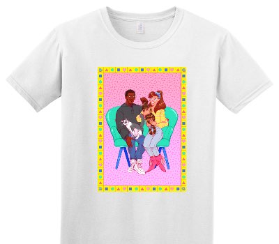 Custom Adult Soft Style 100% Cotton White T-Shirt