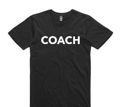 Custom AS Colour 100% Cotton Black T-Shirt