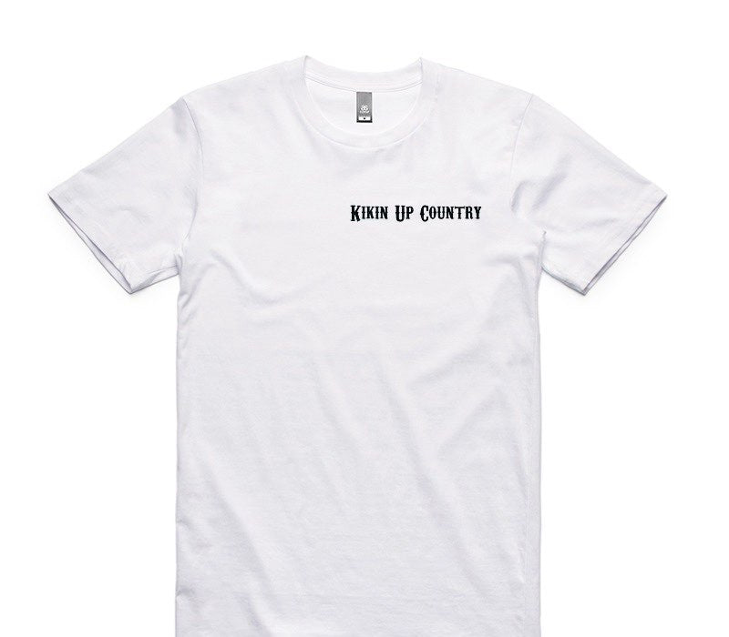 Custom AS Colour 100% Cotton White T-Shirt