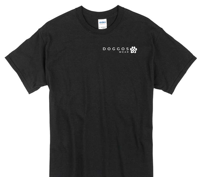 Custom Gildan 100% Cotton Black T-Shirt