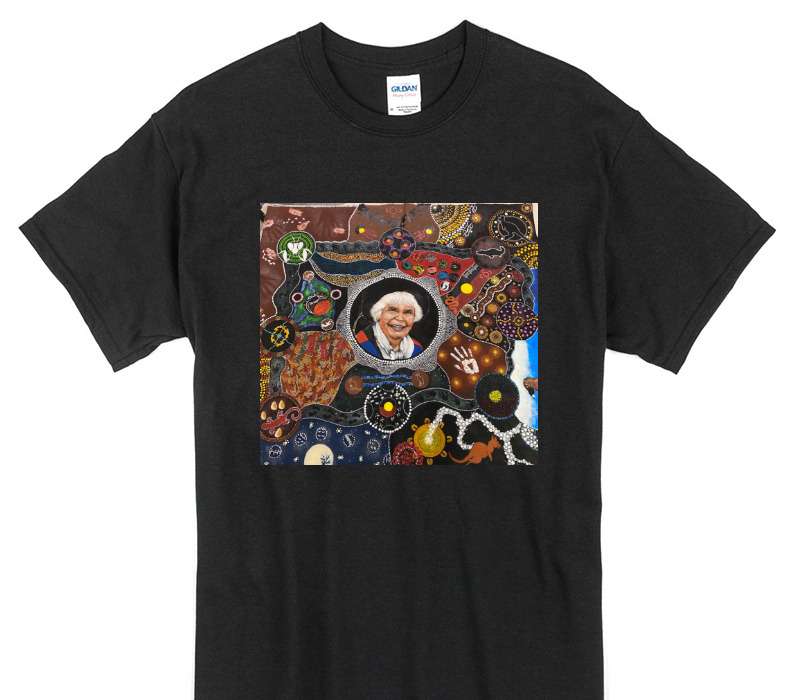 Custom Gildan 100% Cotton Black T-Shirt