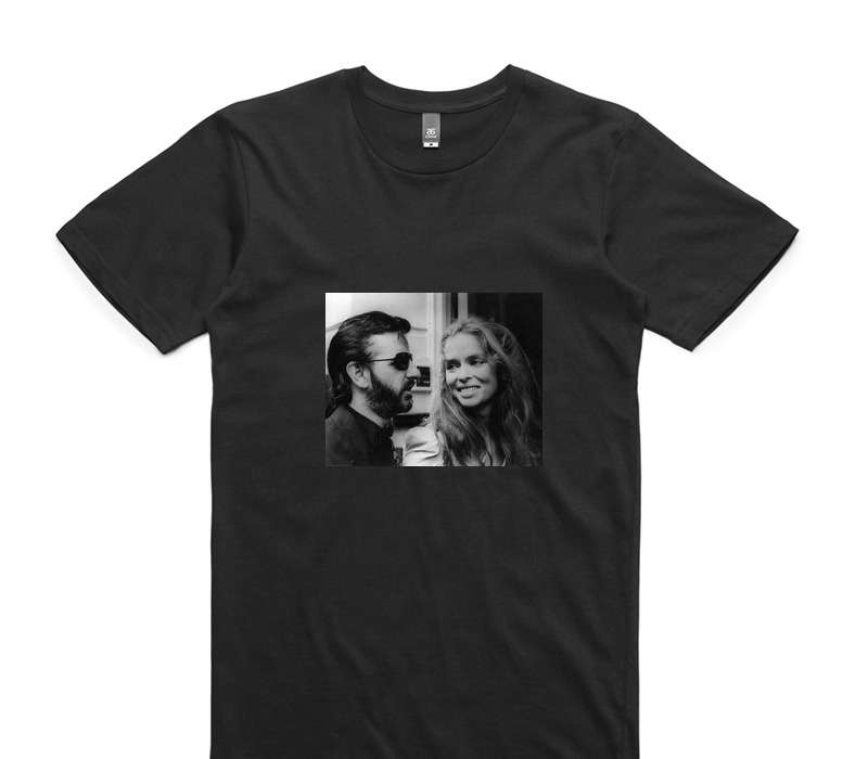 Custom AS Colour 100% Cotton Black T-Shirt