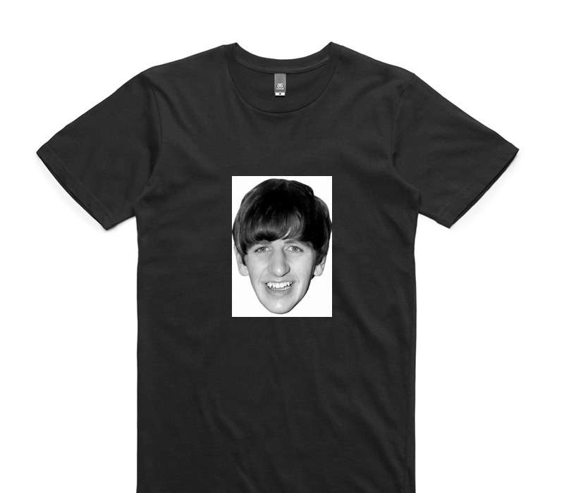 Custom AS Colour 100% Cotton Black T-Shirt