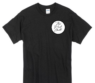Custom Gildan 100% Cotton Black T-Shirt