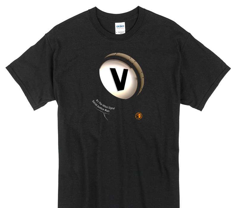 Custom Gildan 100% Cotton Black T-Shirt