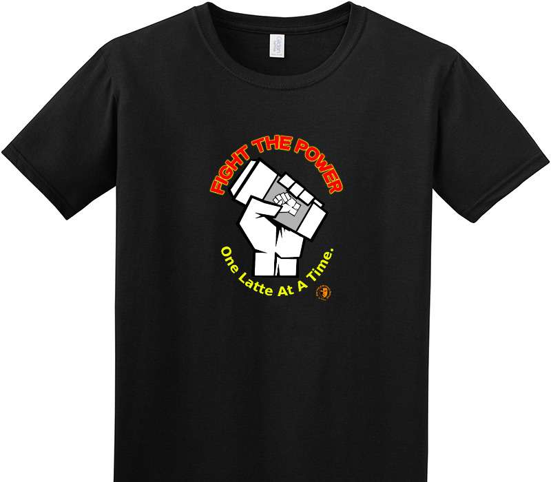 Custom Adult Soft Style 100% Cotton Black T-Shirt