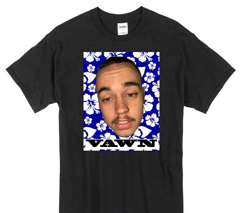Custom Gildan 100% Cotton Black T-Shirt