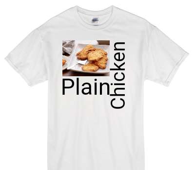 Custom Gildan 100% Cotton White T-Shirt