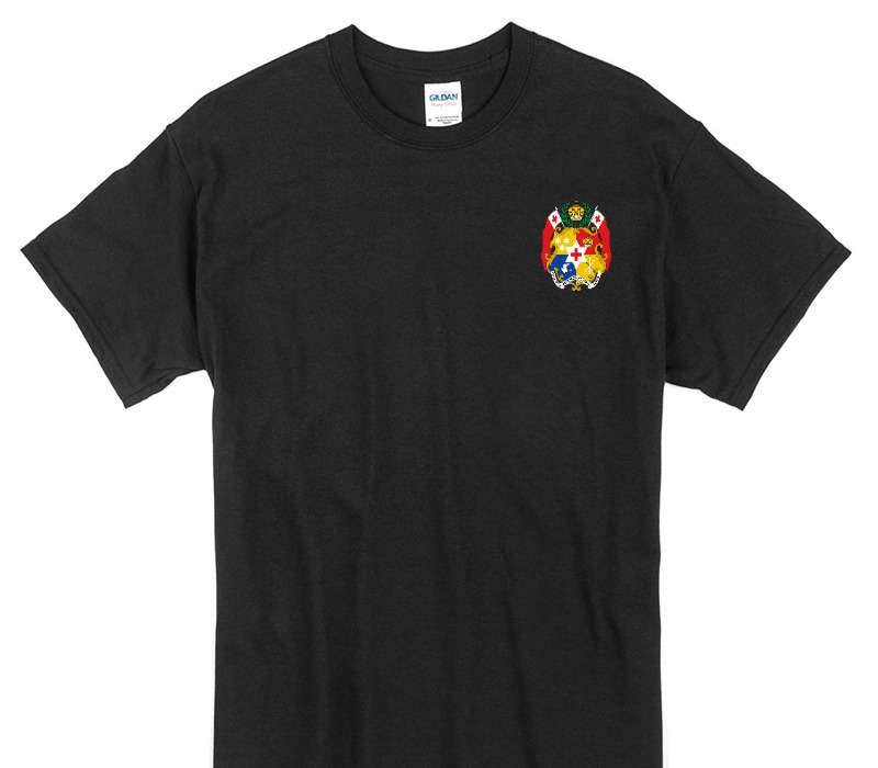 Custom Gildan 100% Cotton Black T-Shirt