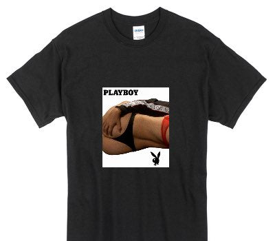 Custom Gildan 100% Cotton Black T-Shirt