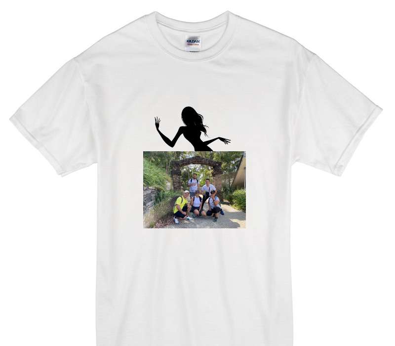 Custom Gildan 100% Cotton White T-Shirt