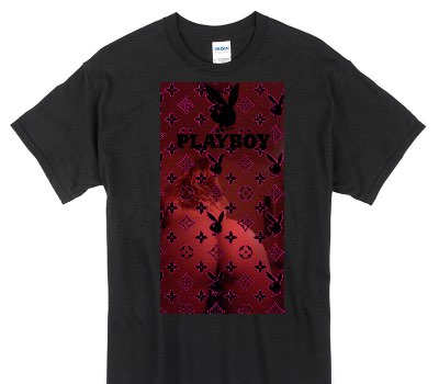 Custom Gildan 100% Cotton Black T-Shirt