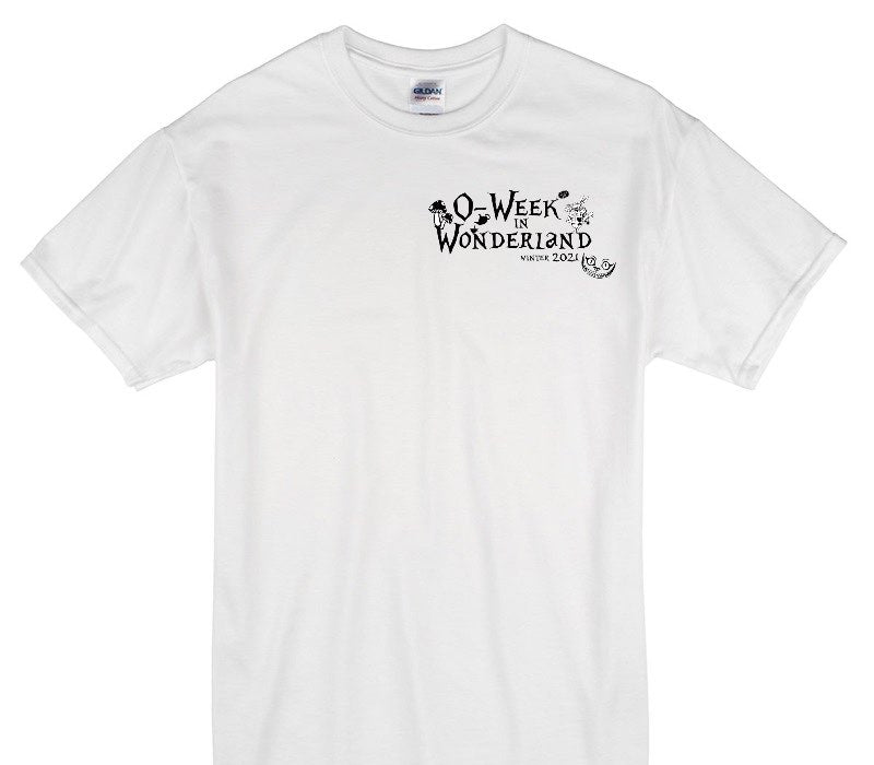 Custom Gildan 100% Cotton White T-Shirt