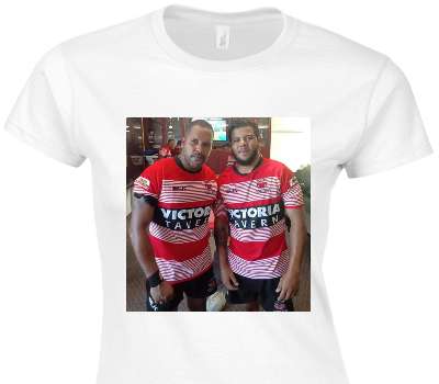 Custom Womens Soft Style 100% Cotton White T-Shirt