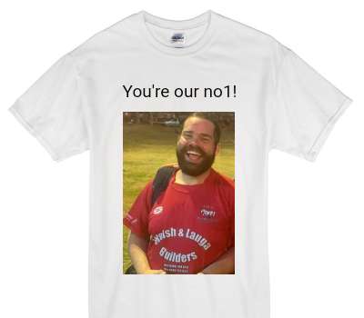 Custom Gildan 100% Cotton White T-Shirt