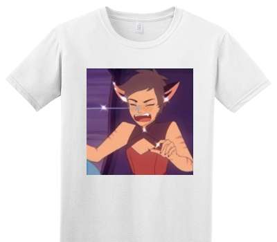 Custom Adult Soft Style 100% Cotton White T-Shirt
