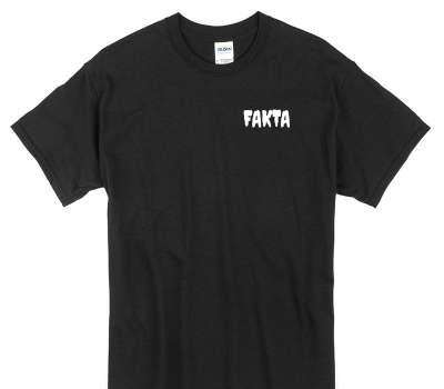 Custom Gildan 100% Cotton Black T-Shirt