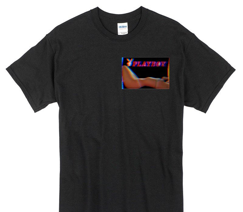 Custom Gildan 100% Cotton Black T-Shirt