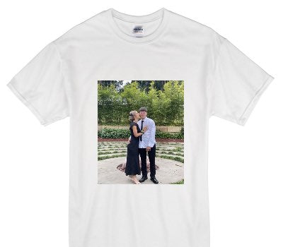 Custom Gildan 100% Cotton White T-Shirt
