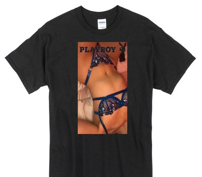 Custom Gildan 100% Cotton Black T-Shirt