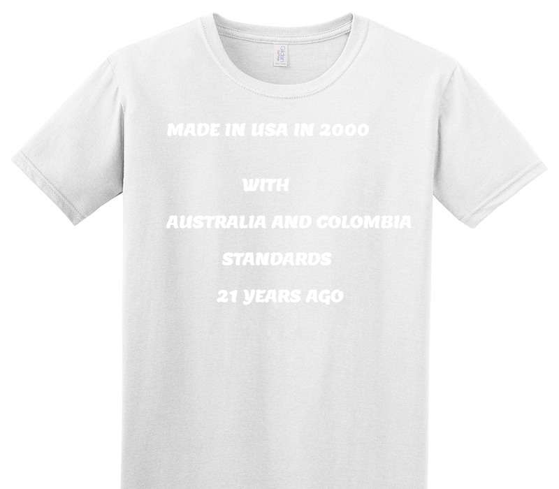 Custom Adult Soft Style 100% Cotton White T-Shirt