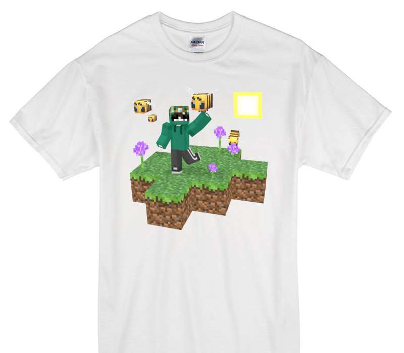Custom Gildan 100% Cotton White T-Shirt