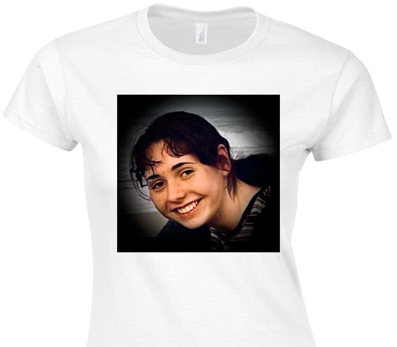 Custom Womens Soft Style 100% Cotton White T-Shirt
