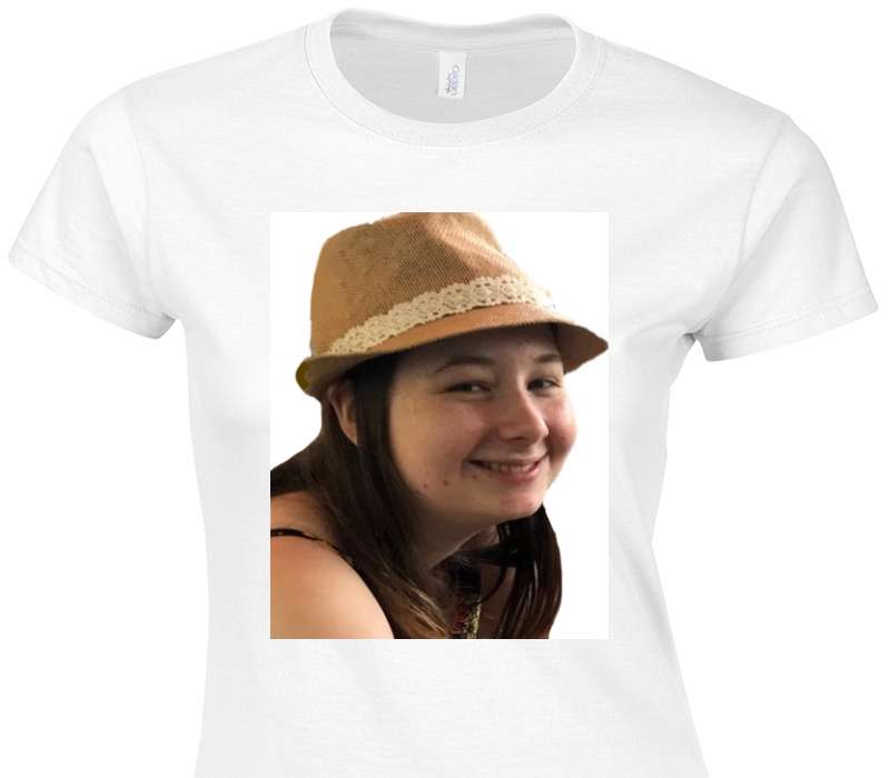 Custom Womens Soft Style 100% Cotton White T-Shirt