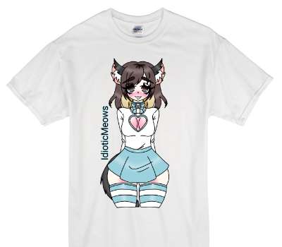 Custom Gildan 100% Cotton White T-Shirt