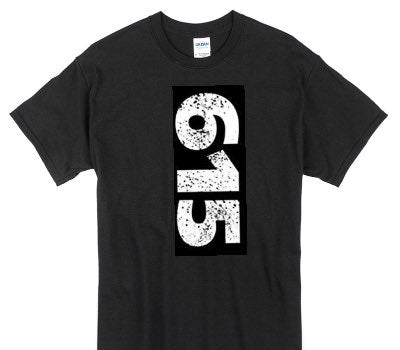 Custom Gildan 100% Cotton Black T-Shirt