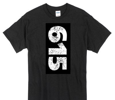 Custom Gildan 100% Cotton Black T-Shirt