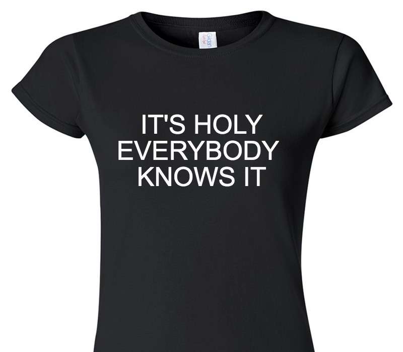 Custom Womens Soft Style 100% Cotton Black T-Shirt