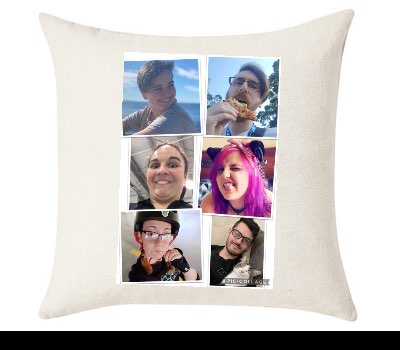 Custom Cushion Cover 50cm x 50 cm Off White