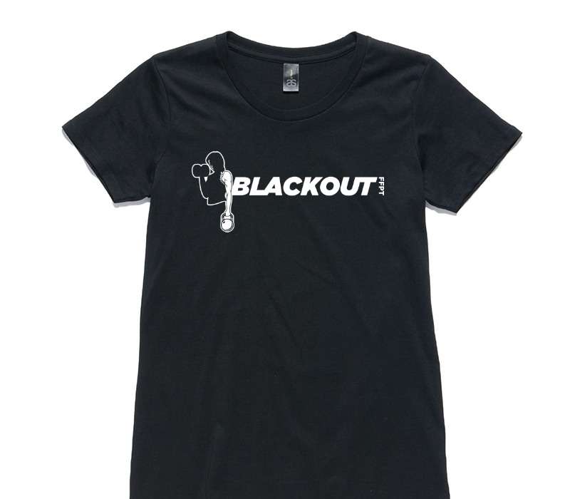 Custom Womens AS Colour 100% Cotton Black T-Shirt