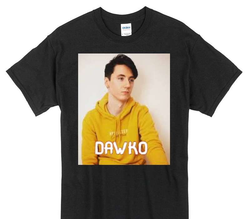 Custom Gildan 100% Cotton Black T-Shirt