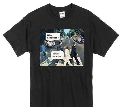 Custom Gildan 100% Cotton Black T-Shirt