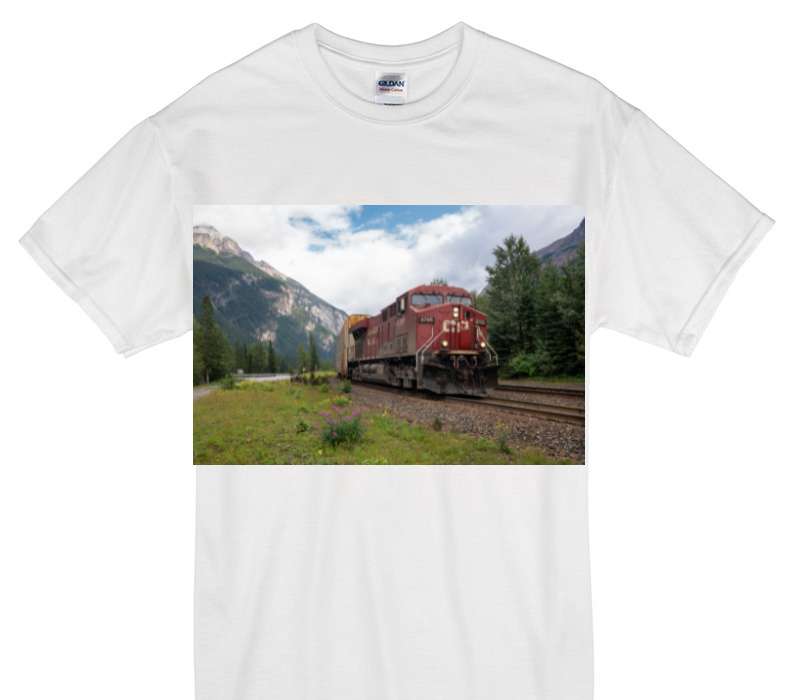 Custom Gildan 100% Cotton White T-Shirt