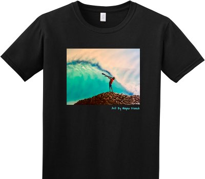 Custom Adult Soft Style 100% Cotton Black T-Shirt
