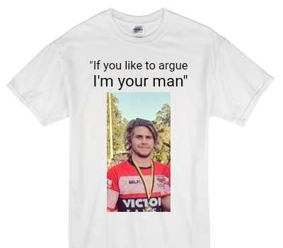 Custom Gildan 100% Cotton White T-Shirt