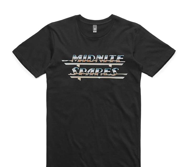 Custom AS Colour 100% Cotton Black T-Shirt
