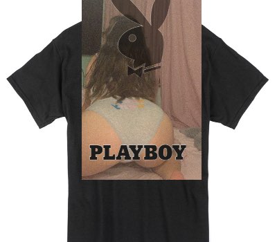 Custom Gildan 100% Cotton Black T-Shirt
